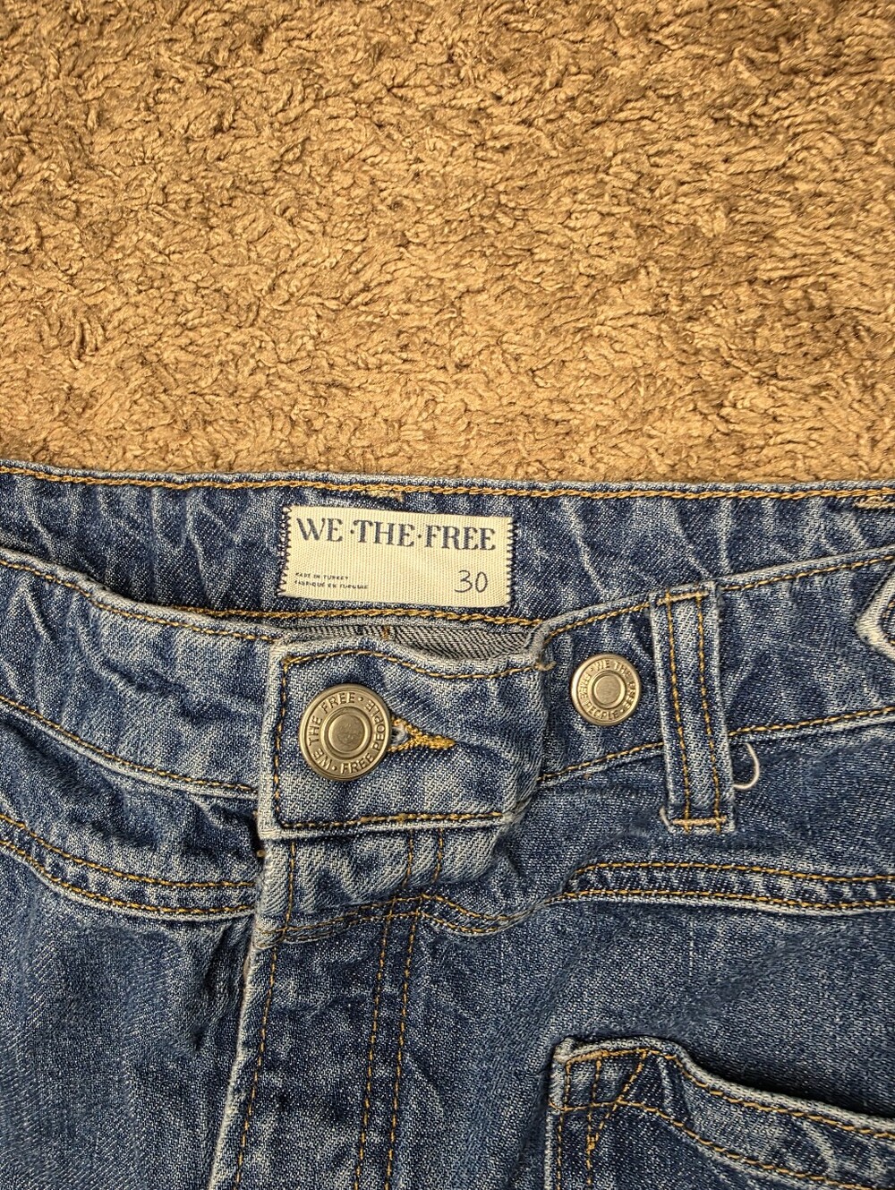 We The Free Palmer Wide Leg Jeans Size 30 - Picture 8 of 15